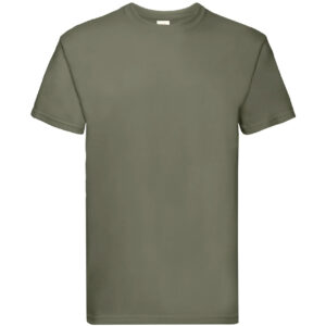 T-Shirt DQ Vert Olive. Grammage : 205g/m²