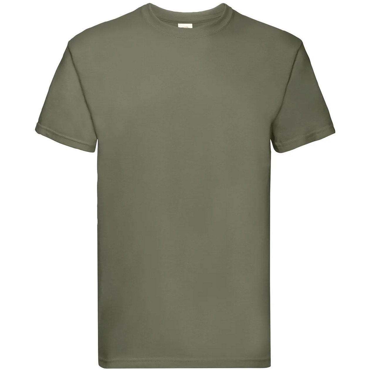 T-Shirt DQ Vert Olive. Grammage : 205g/m²