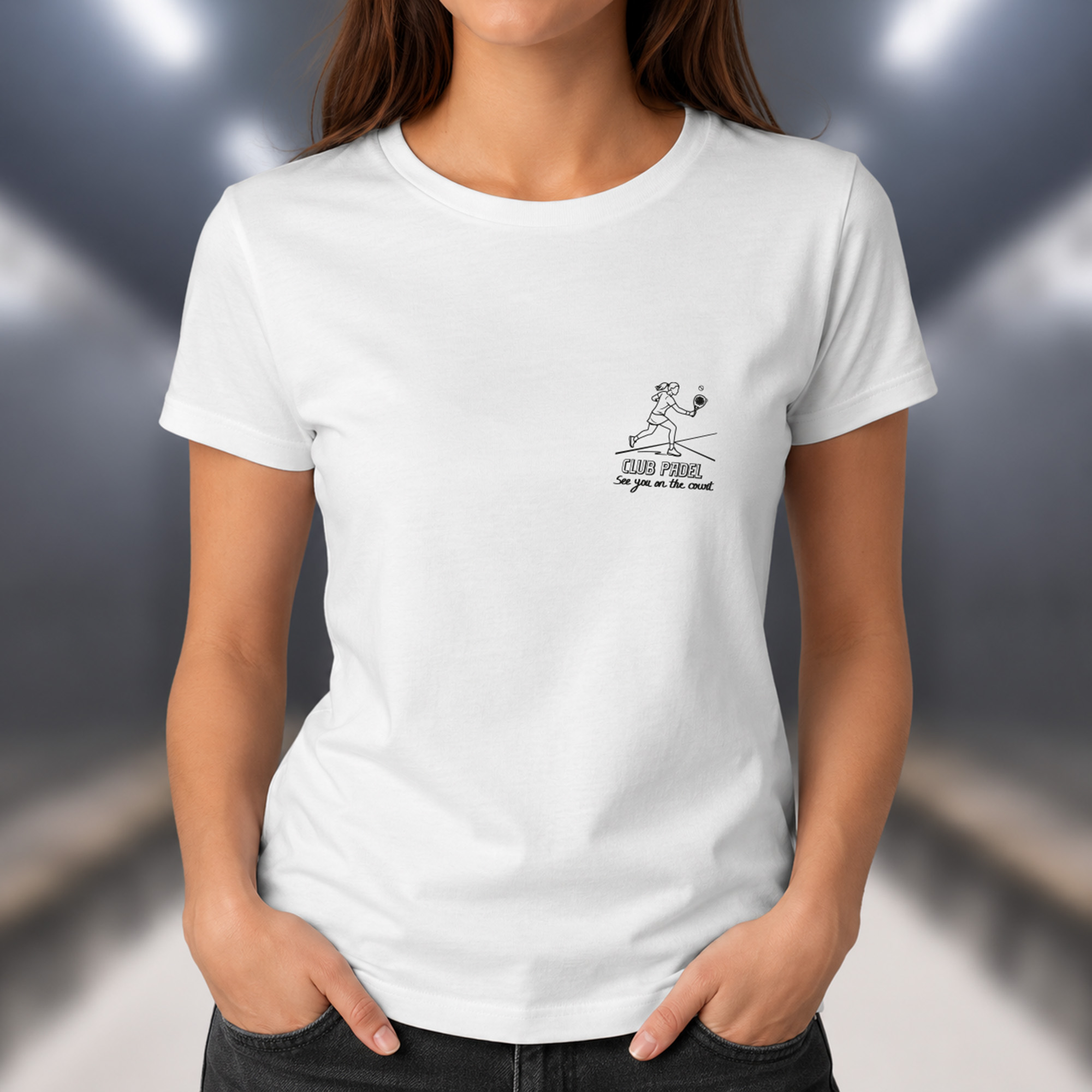 T-shirt Club Padel Woman – Image 2